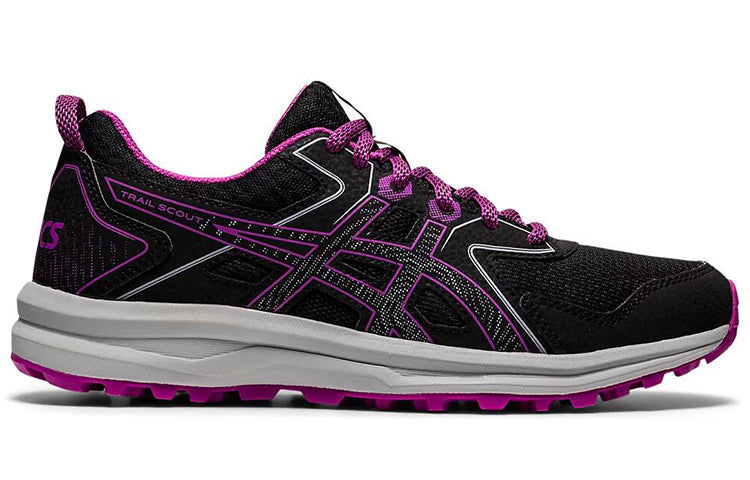 (WMNS) ASICS Trail Scout Low Top Black/Purple 1012A566-005