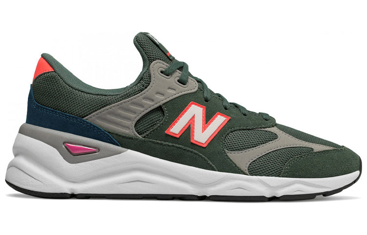 New Balance X-90 Low-Top Running Shoes Green MSX90RCG