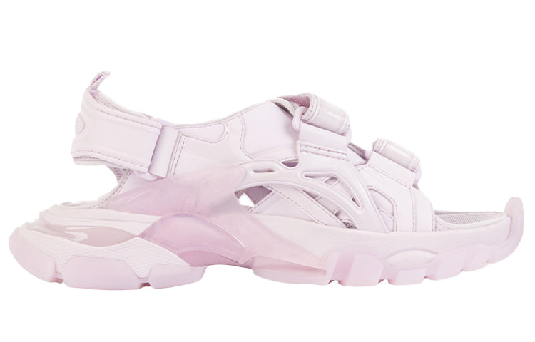 (WMNS) Balenciaga Track Clear Sole Sandals Pink 655948W2CC25000