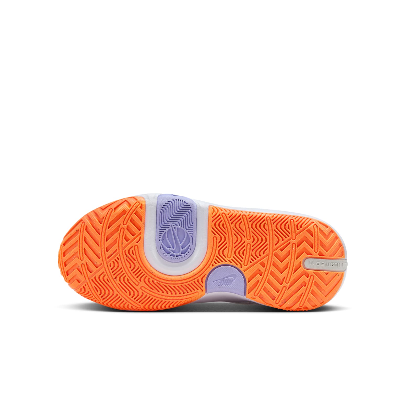 (GS) Nike Team Hustle D11 'White Total Orange' DV8996-103
