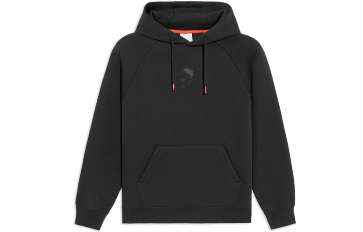 Li-Ning Sports Basketball Series Alphabet Printing Hoodie 'Black' AWDS103-1