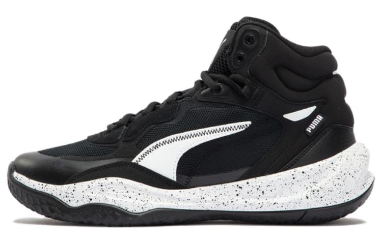 PUMA Playmaker Pro Mid 'Black White' 379017-01