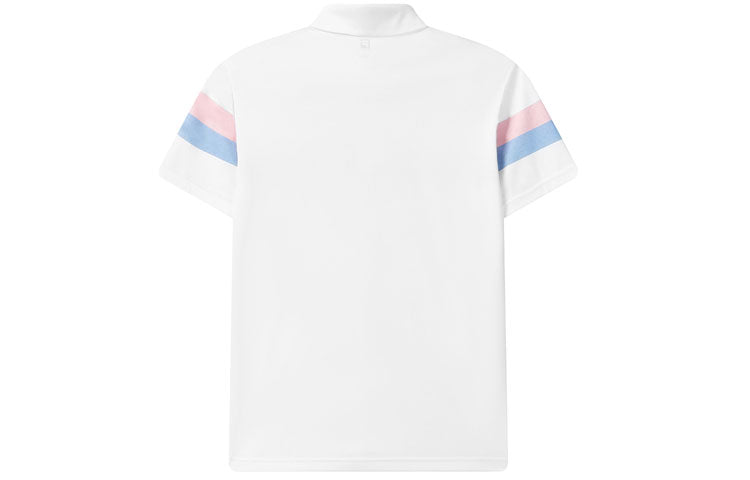FILA Golf Short Sleeve Polo Shirt White A11M125161F-WT
