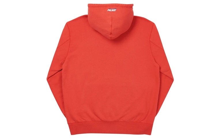 PALACE Basically A Hood Logo Pocket Unisex Red P12HD028
