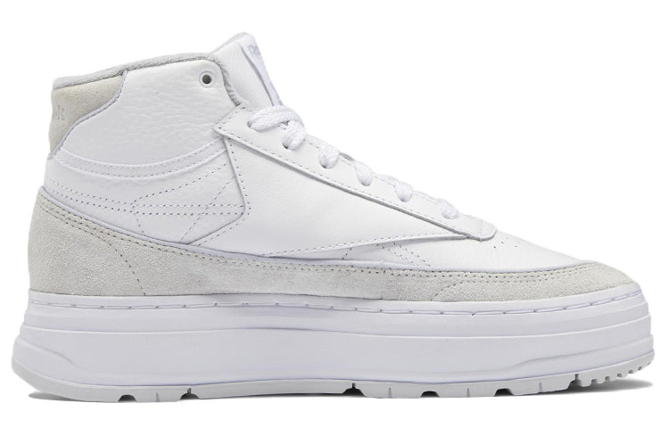 (WMNS) Reebok Club C Geo Mid 'Ftwr White' GY8782