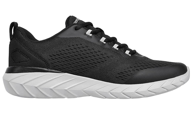 (WMNS) Skechers Overhaul 2.0 Low-Top Black/White 232288-BLK