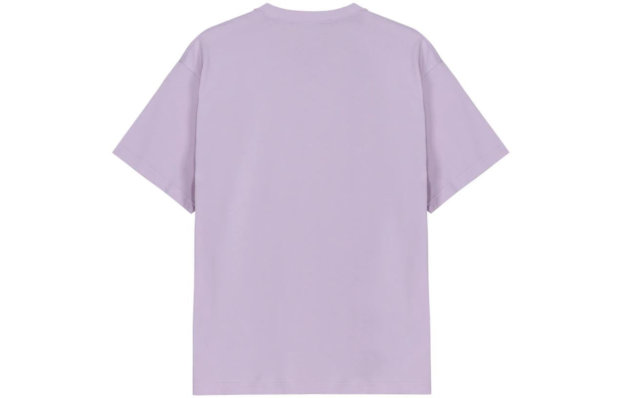 Men's Nike Solid Color Cotton Embroidered Logo Round Neck Short Sleeve Purple T-Shirt CV0559-530