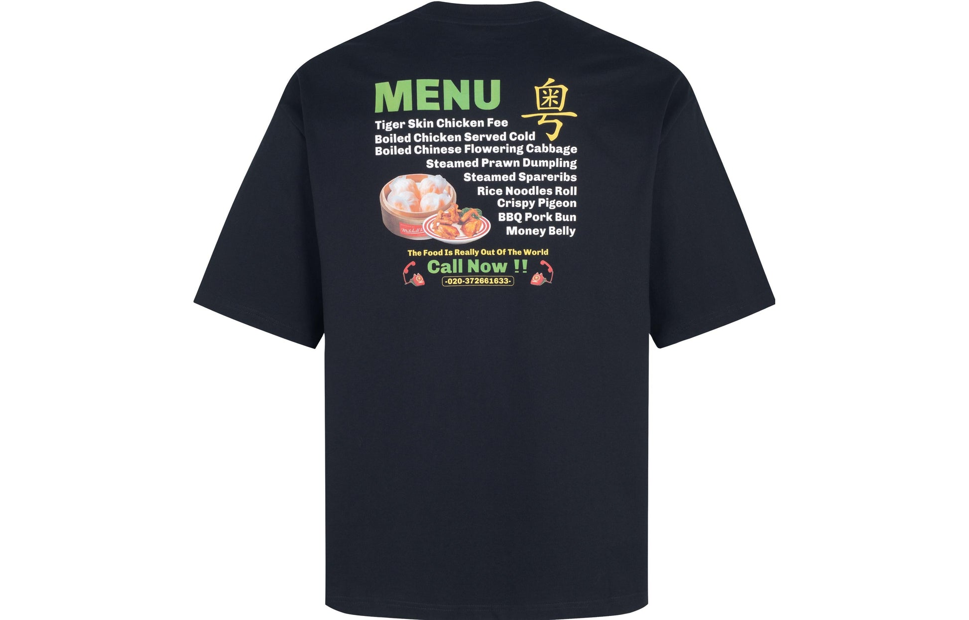 Mitchell & Ness T-shirt 'GUANGZHOU' MNJYSSGZT23031-BLACK