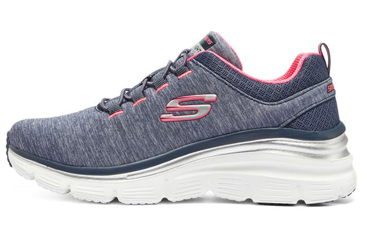 (WMNS) Skechers Fashion Fit 'Grey' 12716-NVHP