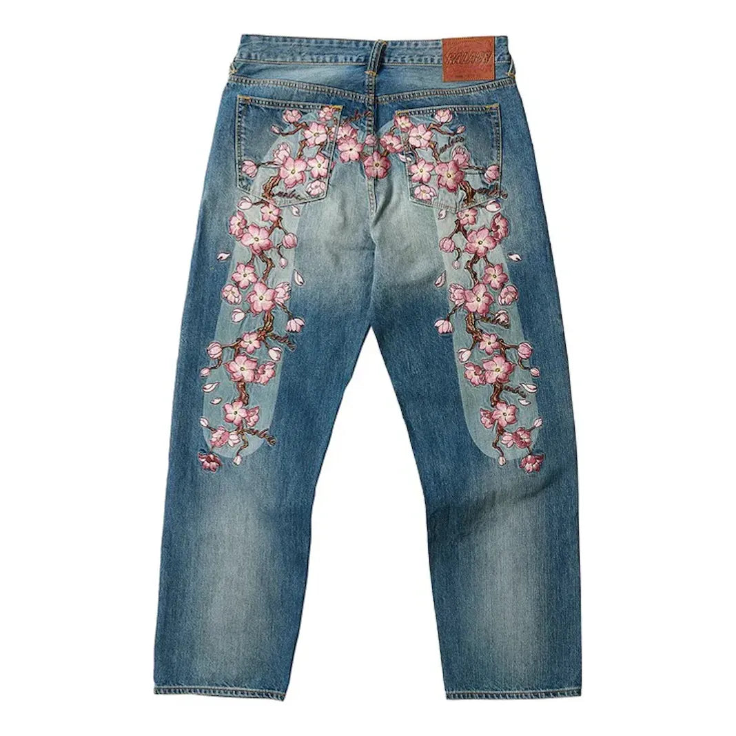 Palace x Evisu Denim Jeans 'Stone Wash' 2ESPAM4JE114908DNINDL