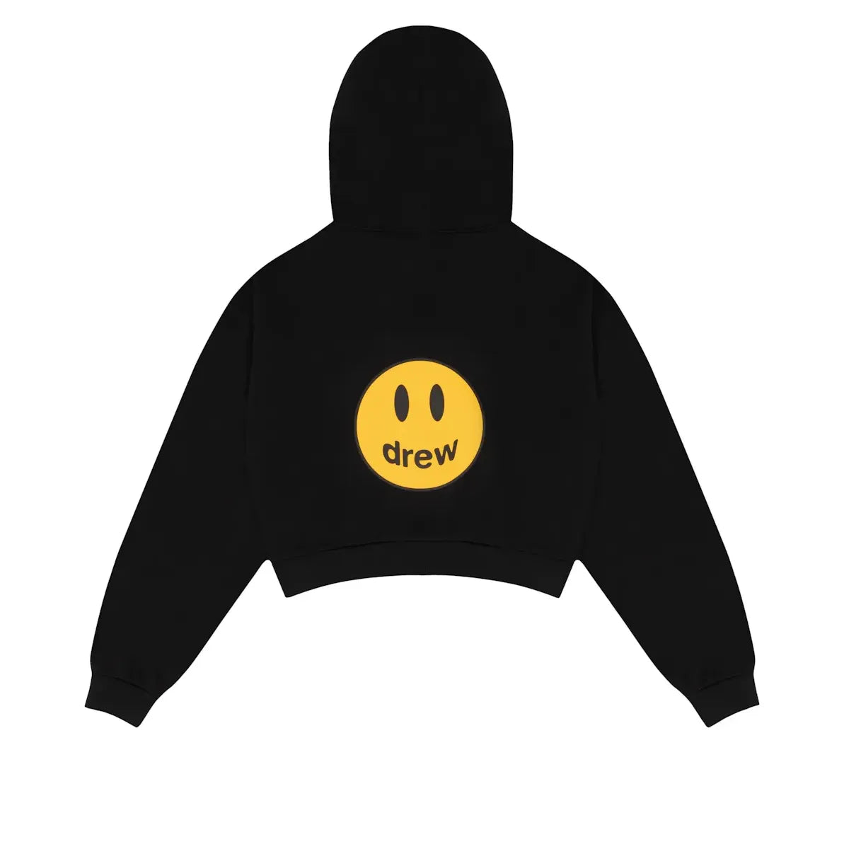 Drew House Cropped Zip Up Hoodie 'Black' DH-VF3215C-MCBK