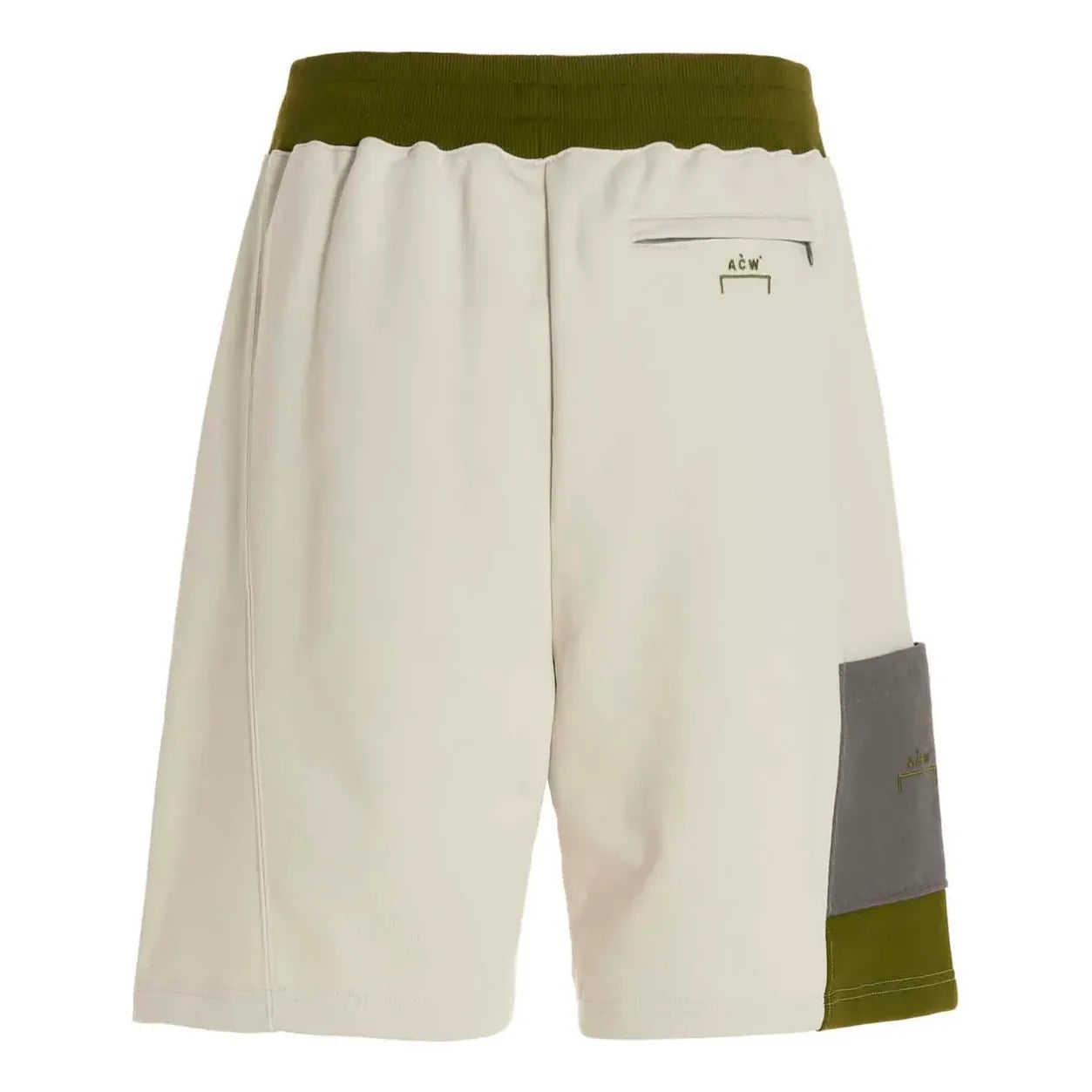 A-COLD-WALL* Logo Embroidered Straight Leg Shorts 'Bone' ACWMB098-BONE