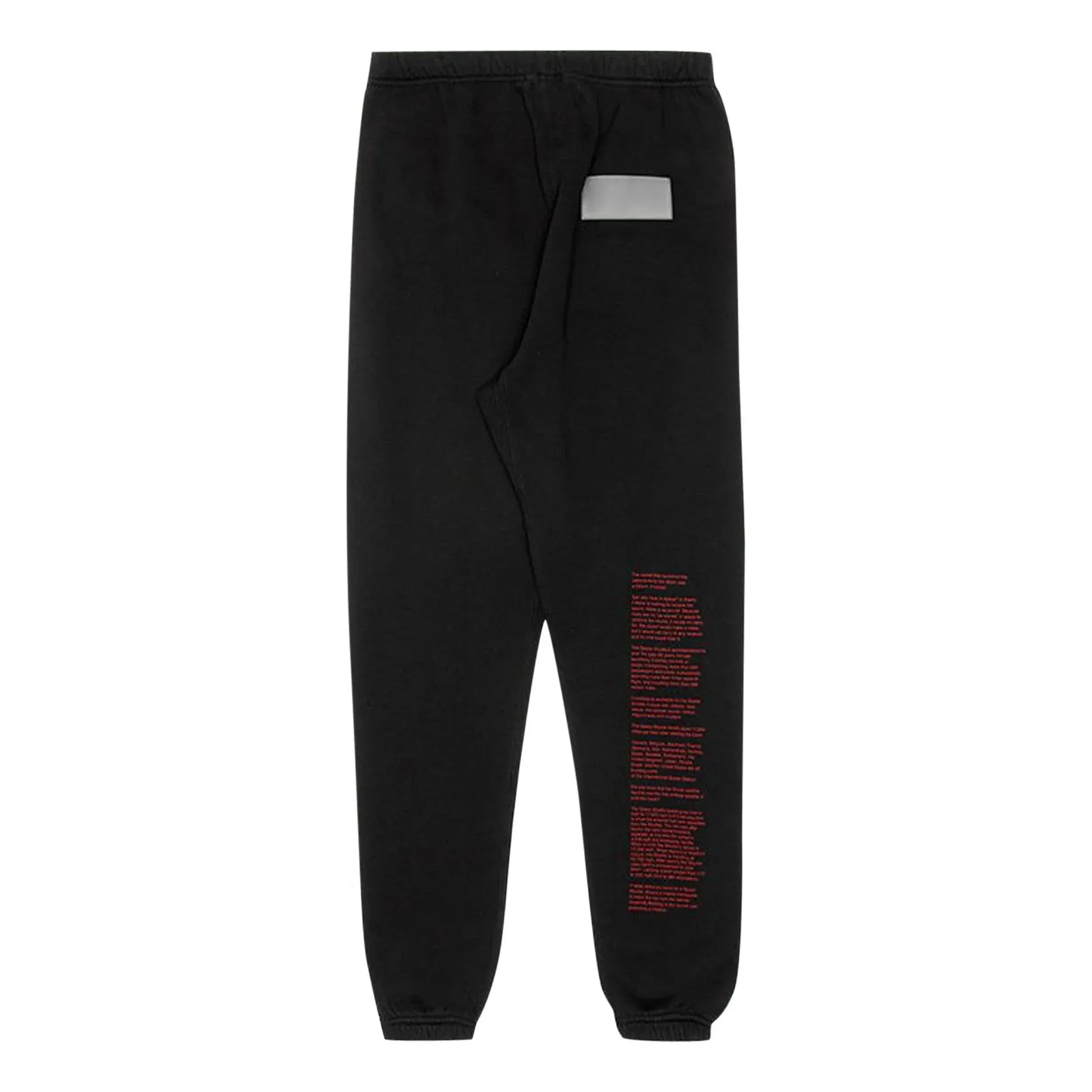 HERON PRESTON x NASA Facts Slim Pants 'Black' HMCH005F198080201088