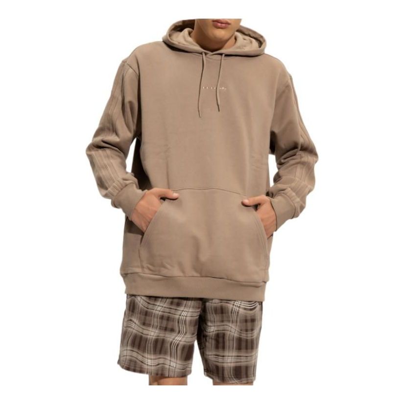 adidas Reveal ESS Hoodie Asia Sizing 'Brown' HK2726