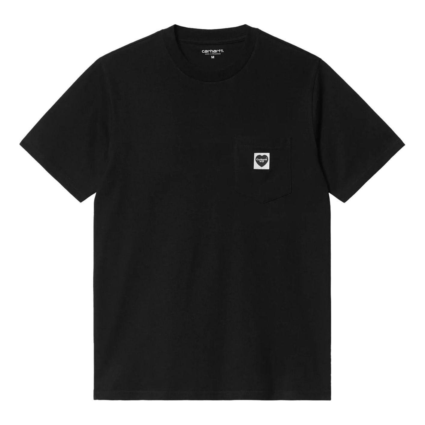 Carhartt WIP Pocket Heart Short Sleeve T-Shirt 'Black' I032128-00E-XX