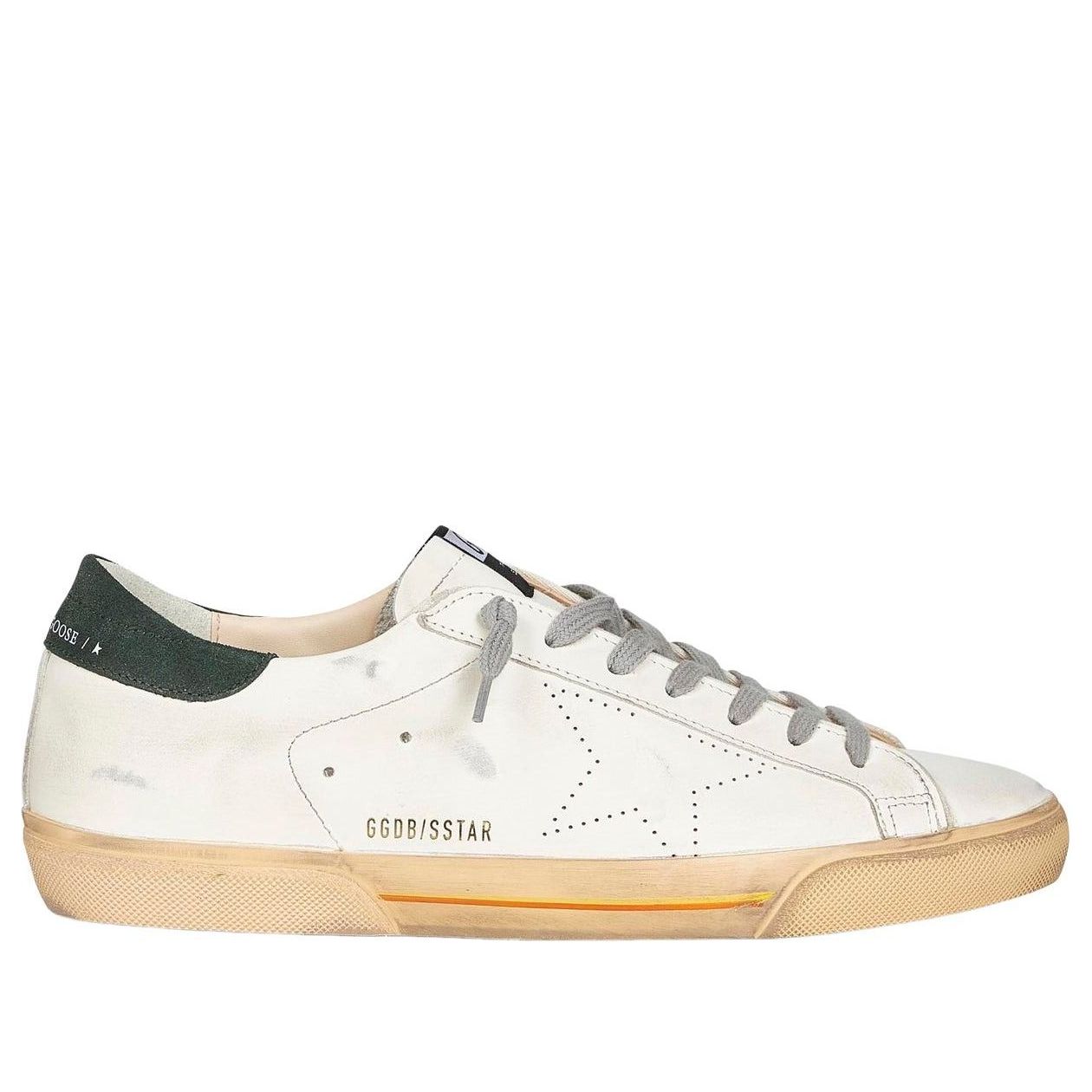 Golden Goose Super-Star 'White Green Gold' GMF00105-F007530-10502