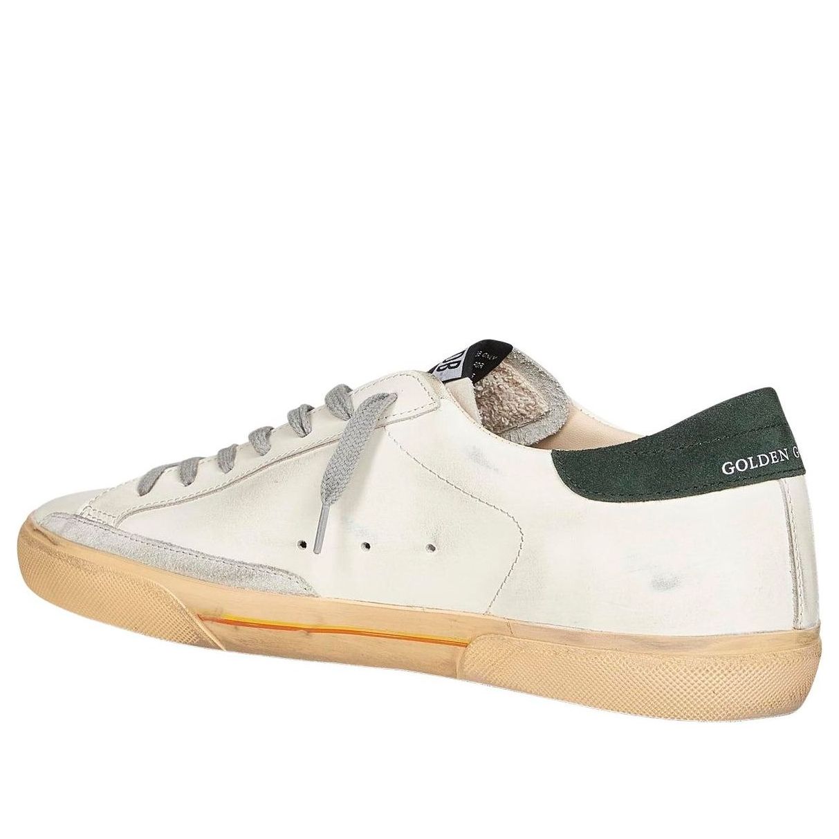 Golden Goose Super-Star 'White Green Gold' GMF00105-F007530-10502
