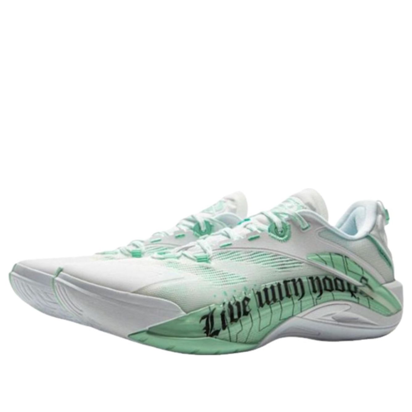 Li-Ning BadFive Sniper 1 Super 'White Green' ABFV005-4