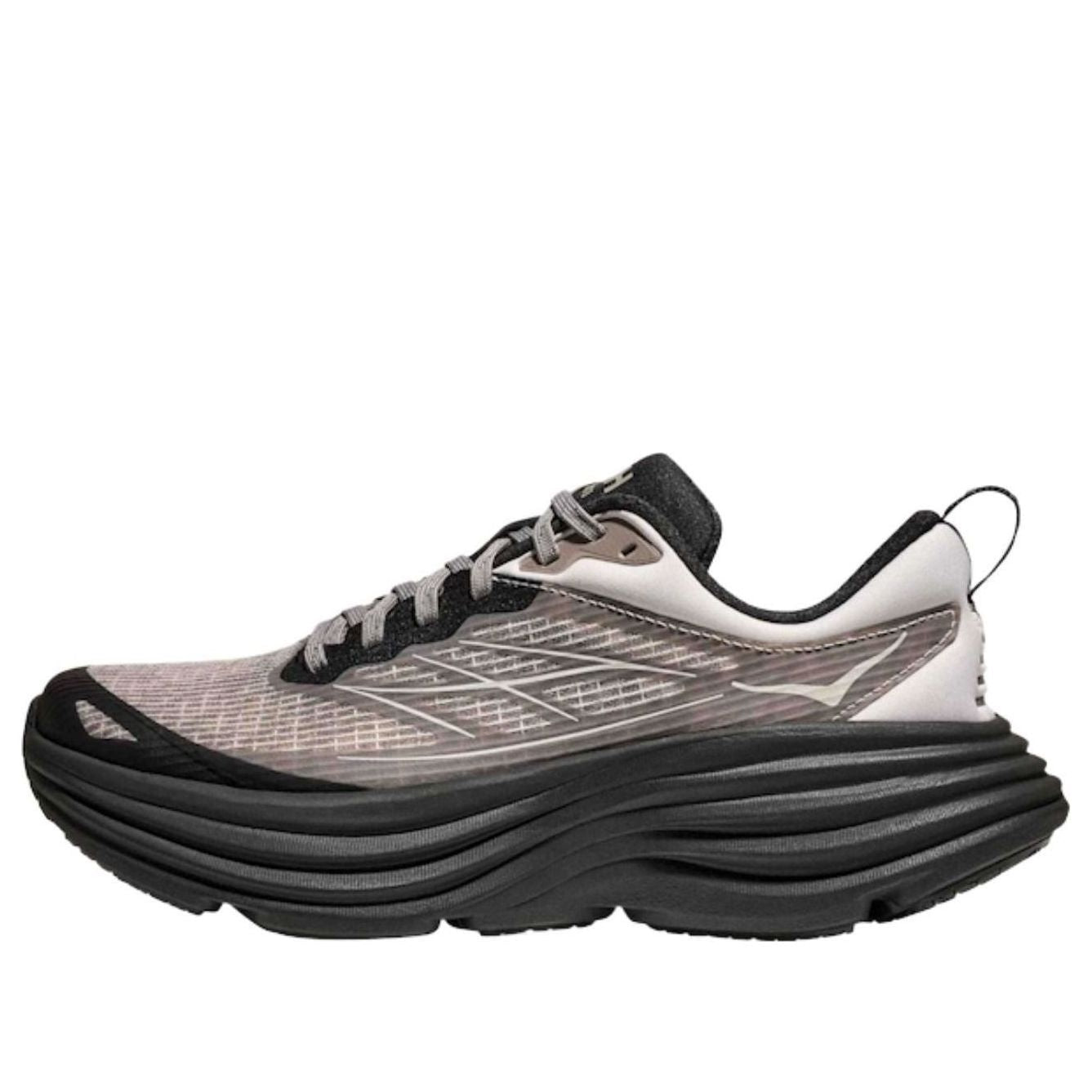HOKA ONE ONE Bondi 8 Caged 'Grout Carbon Black' 1155391-GTCR