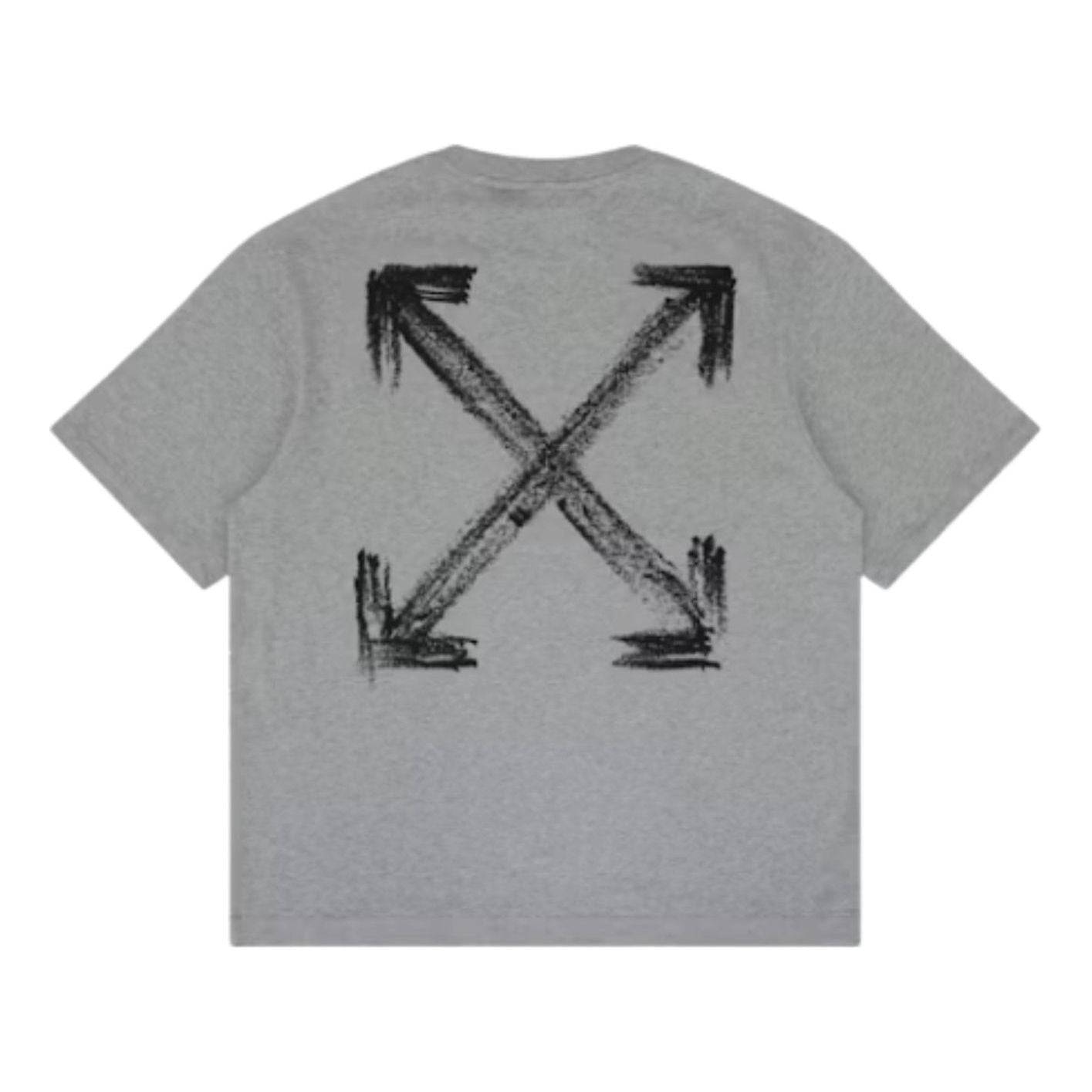 Off-White Chalk Arrow Fit T-Shirt 'Heather Grey' 44OWOS26T065030