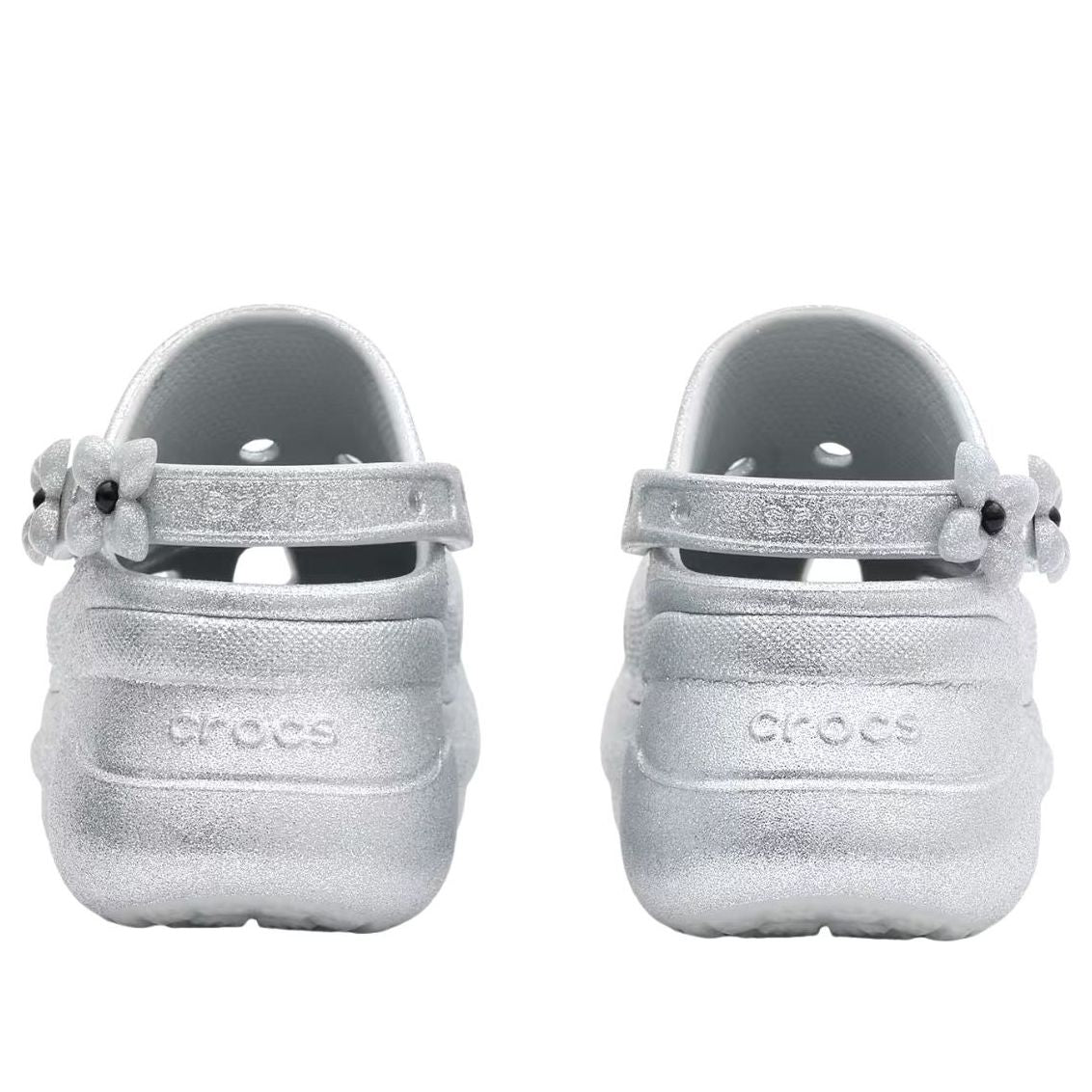 (WMNS) Crocs x SMFK Bae Clog 'Silver Glitter' 211436-0IC