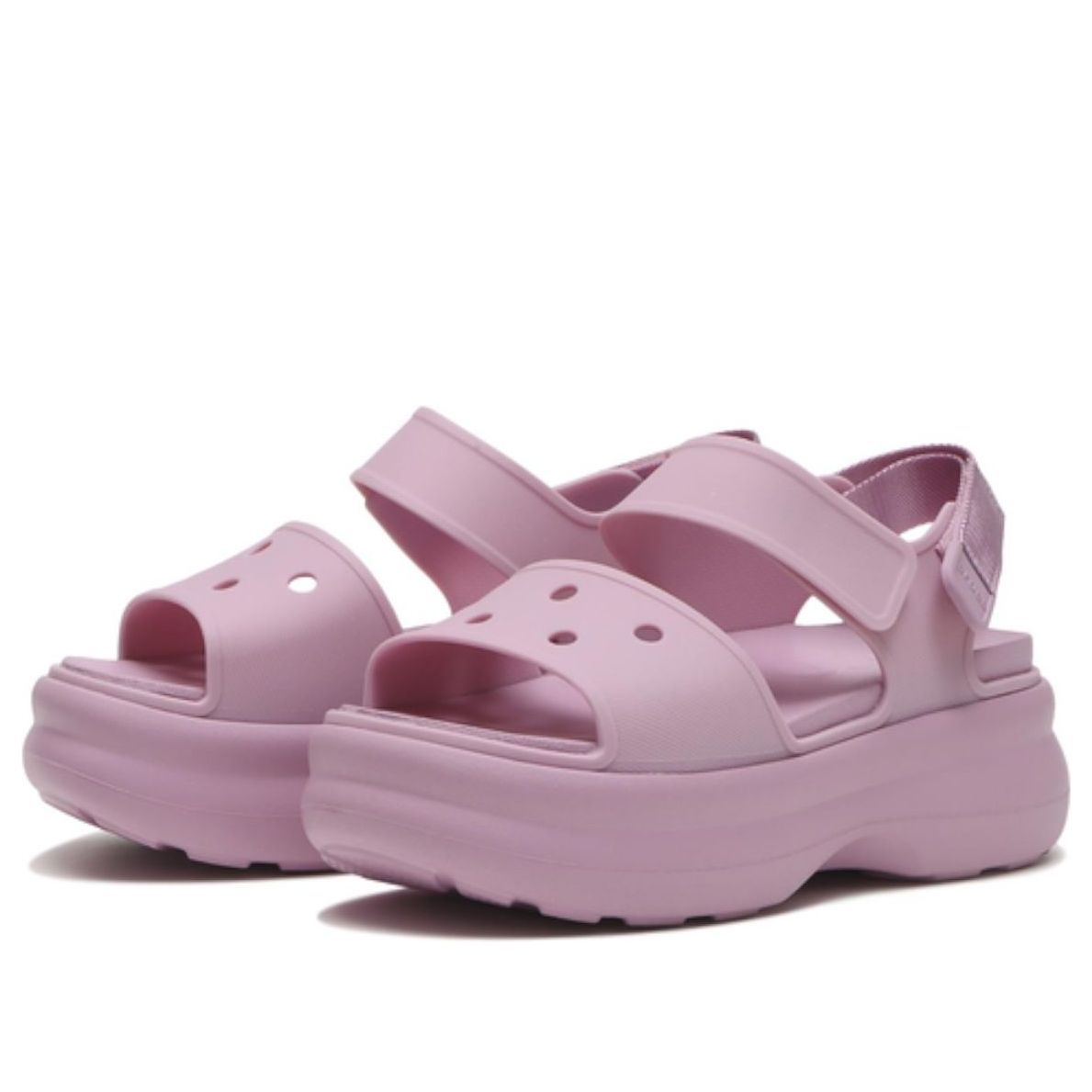(WMNS) Crocs Soho Y-Strap Sandal 'Hydrangea' 211755-5BX