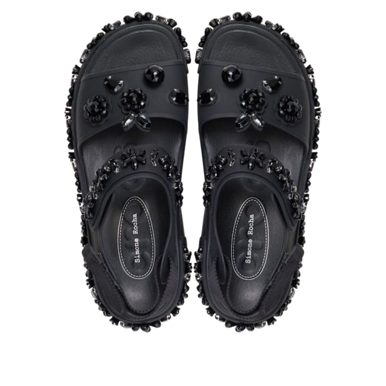 (WMNS) Crocs x Simon Rocha Soho Sandal 'Black' 211851-001