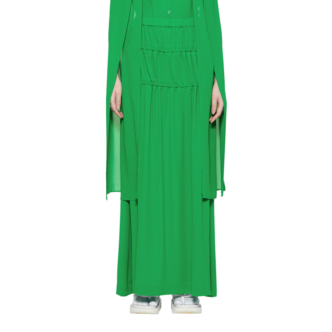 (WMNS) Onitsuka Tiger WS Long Skirt 'Green' 2182A984-300