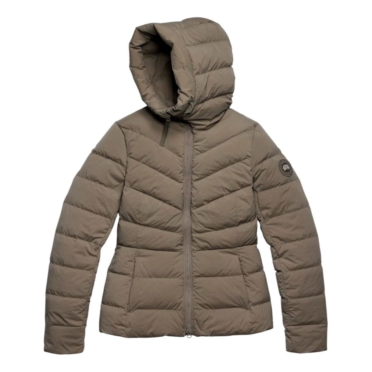 (WMNS) Canada Goose Clair Jacket Tonal Label 'Taupe Grey' 2332WT-9394