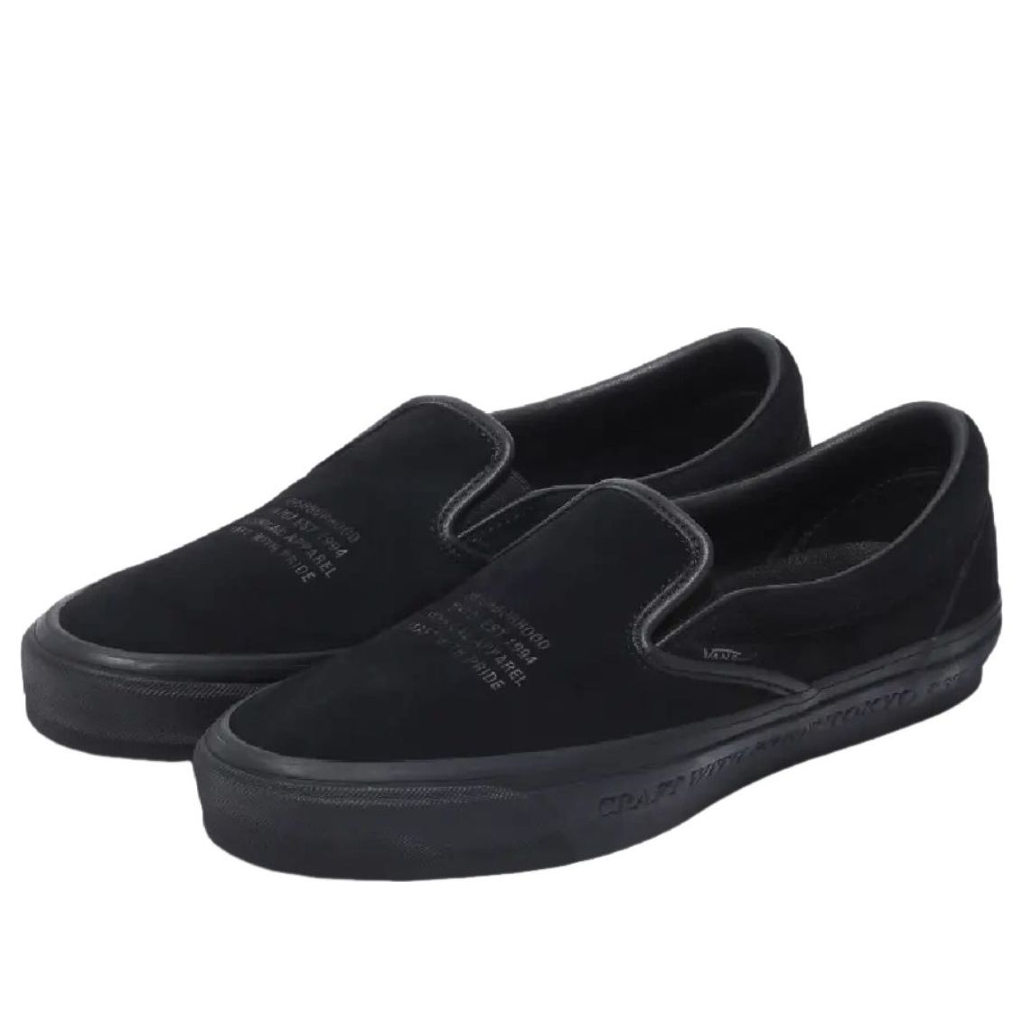 Vans Neighborhood OTW Classic Slip-On 98 'Black' 251VFVNN-FWM01