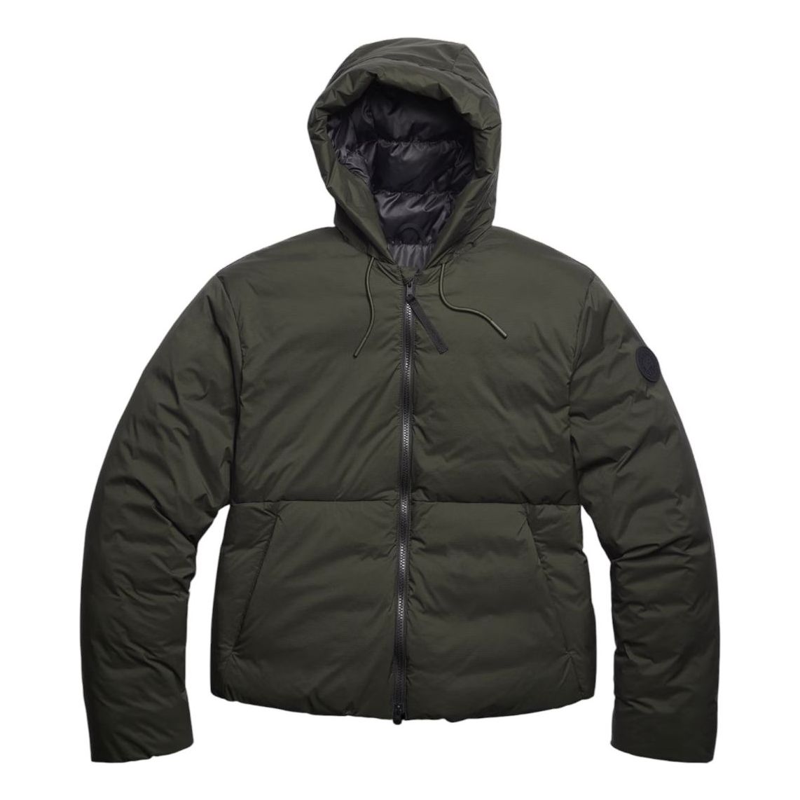 Canada Goose Lodge Hooded Jacket Black Label 'Volcano' 2759MB-9782