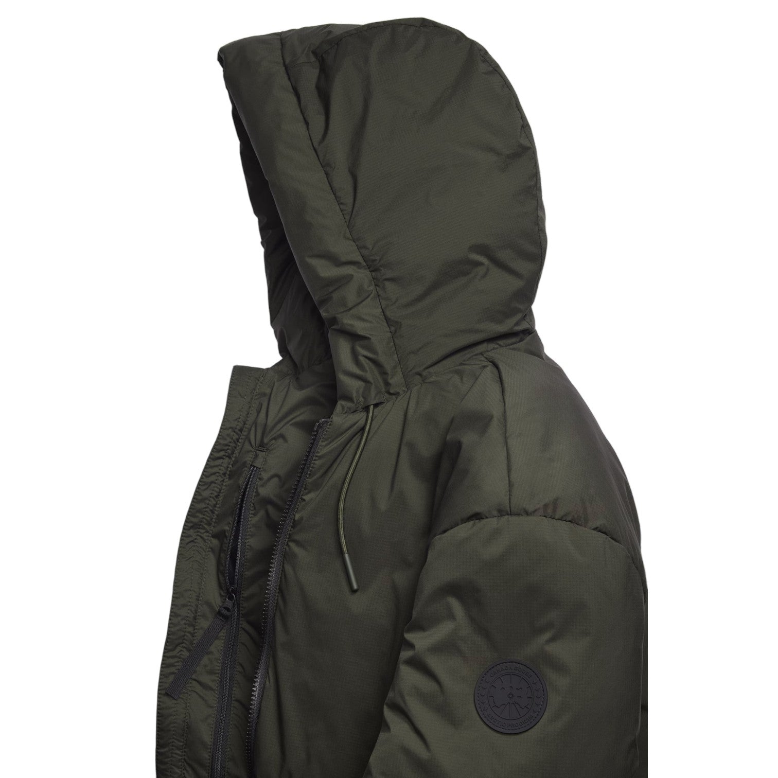 Canada Goose Lodge Hooded Jacket Black Label 'Volcano' 2759MB-9782