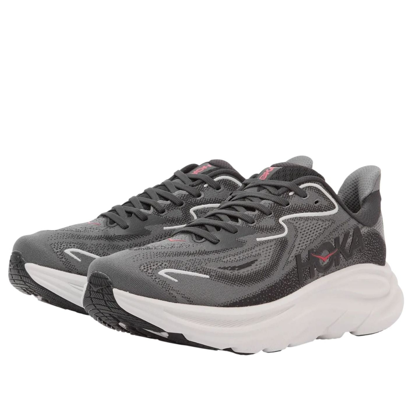 HOKA ONE ONE Clifton 10 'Carbon Black Satellite Grey' 1162030-CCKS