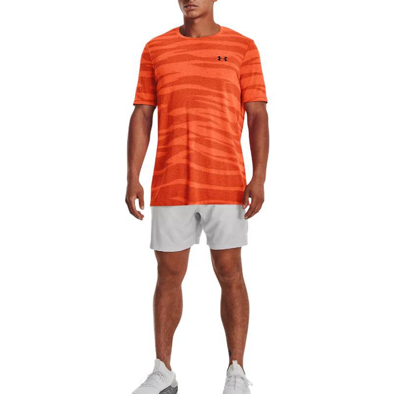 Under Armour Seamless Wave T-shirt 'Orange' 1373726-866