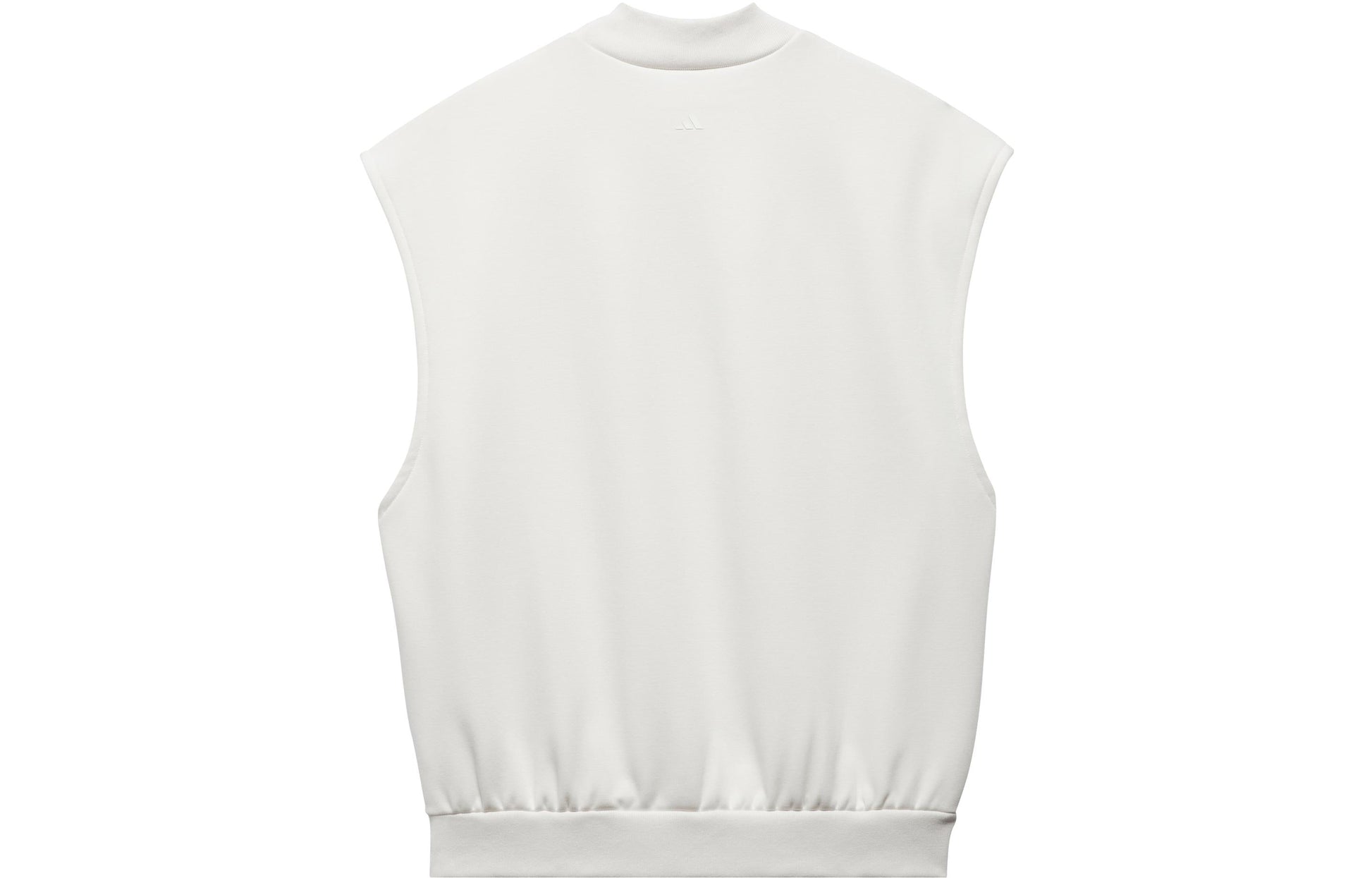 adidas Basketball Sleeveless Sweatshirt 'White' IA3417