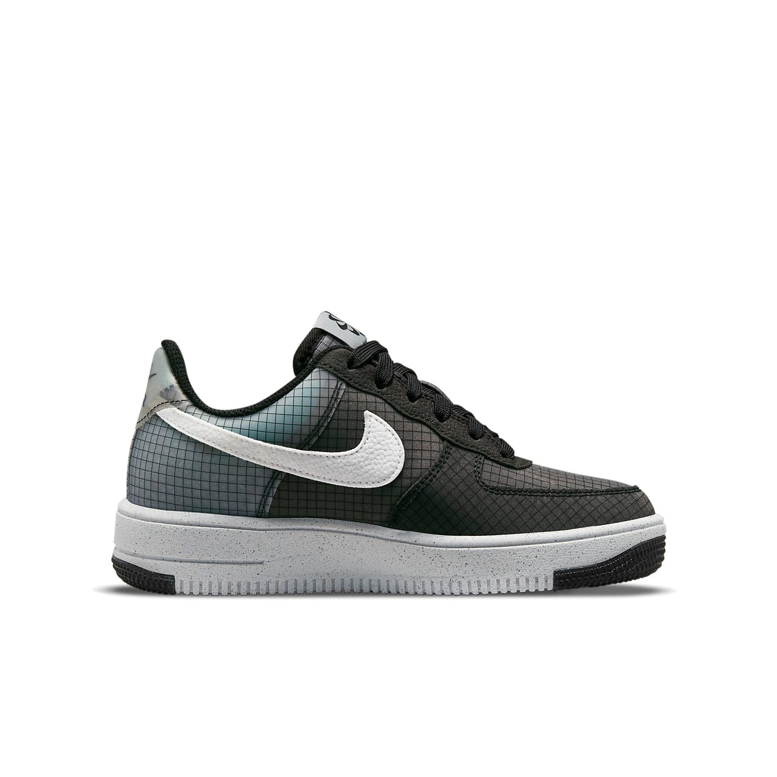 (GS) Nike Air Force 1 Crater 'Move To Zero - Black White' DC9326-001