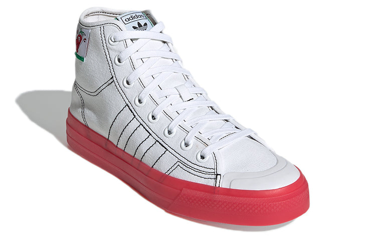adidas Nizza Hi Rf 'White Red' GX2708