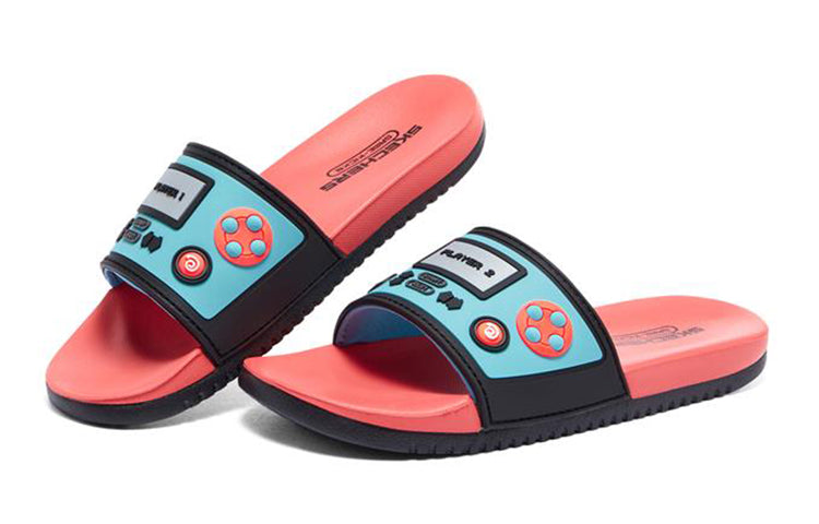 (GS) Skechers Gambix 3 'Pink Blue' 402263L-BKMT