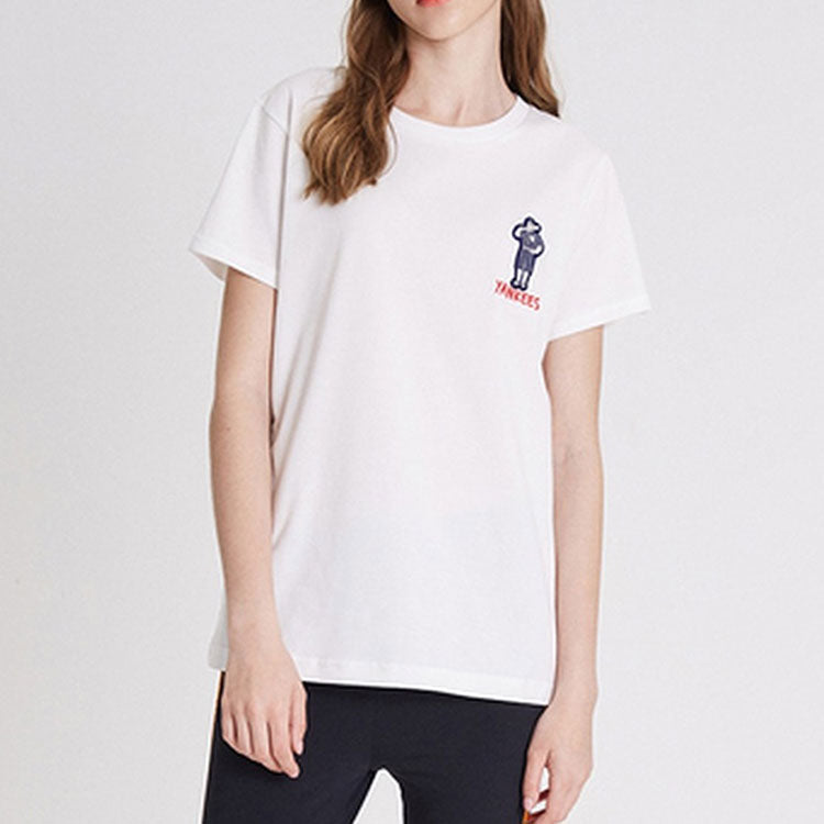 Men's MLB Short Sleeve Unisex White 31TSCK931-50W