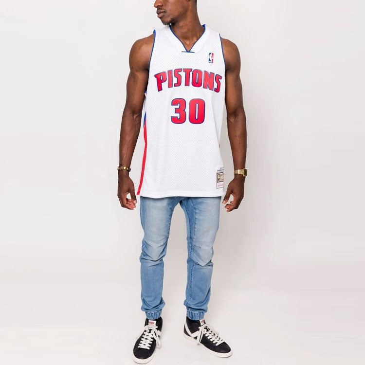 Mitchell & Ness NBA Swingman Jersey Pistons 2003 Rasheed Wallace Home BA81MB-DPI-W-NO0