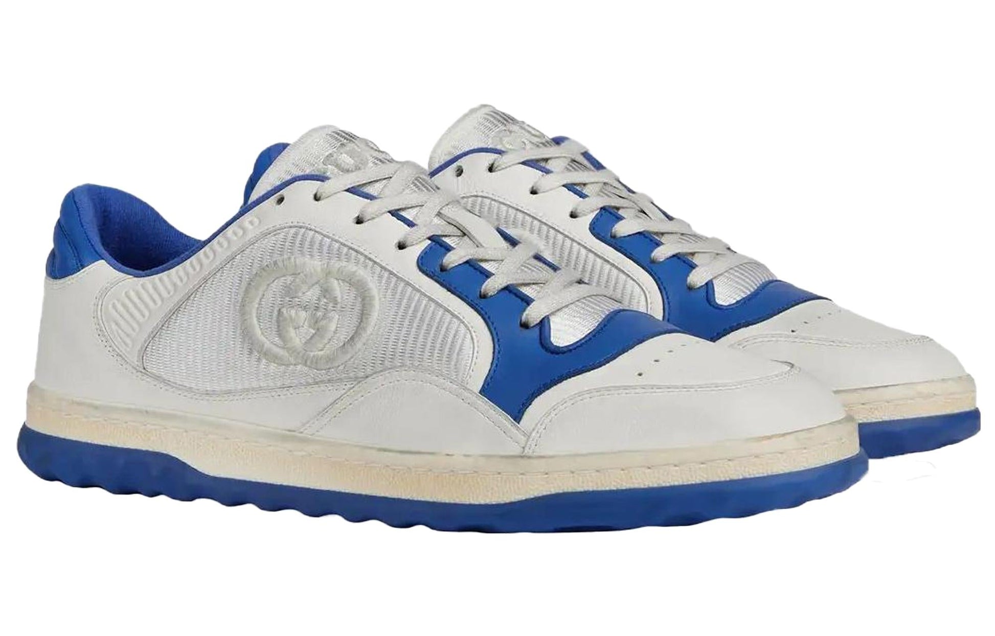 Gucci MAC80 Sneaker 'Off White Blue' 749896-AAB79-9149