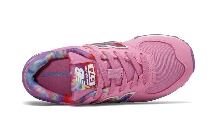 New Balance Kids' 574 Tie Dye Pink PC574TDP