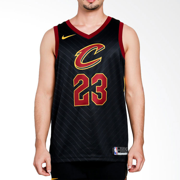 Nike LeBron James Statement Edition Swingman Jersey SW Black 877201-010