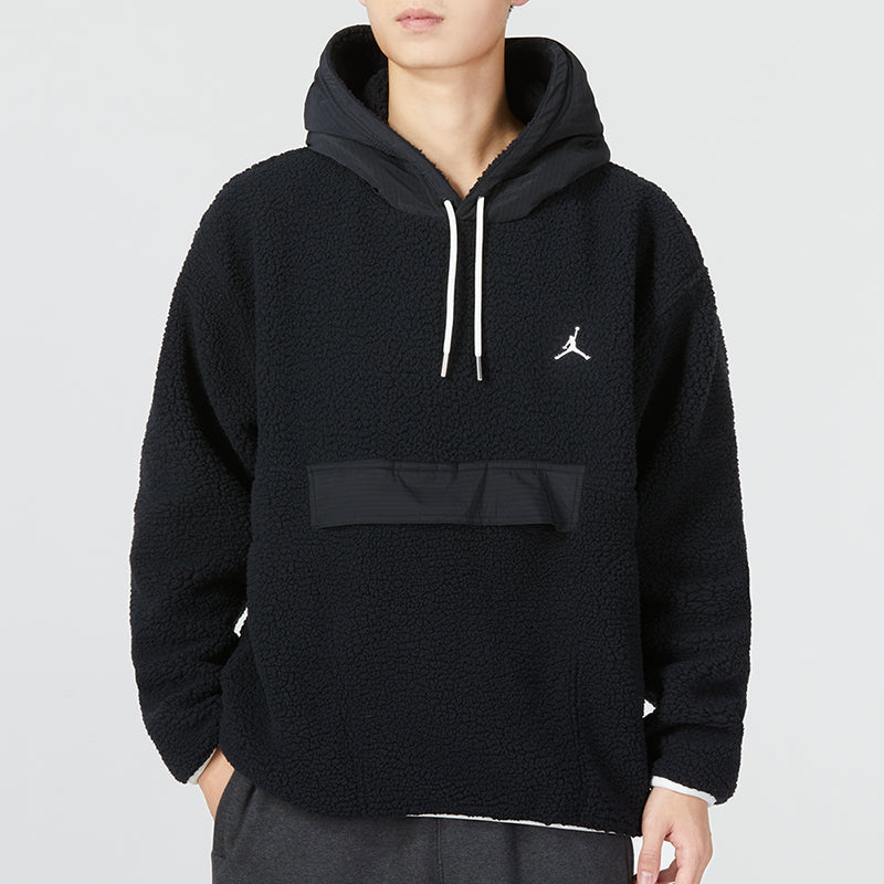 Air Jordan long sleeves hoddie 'Black' DV1587-010
