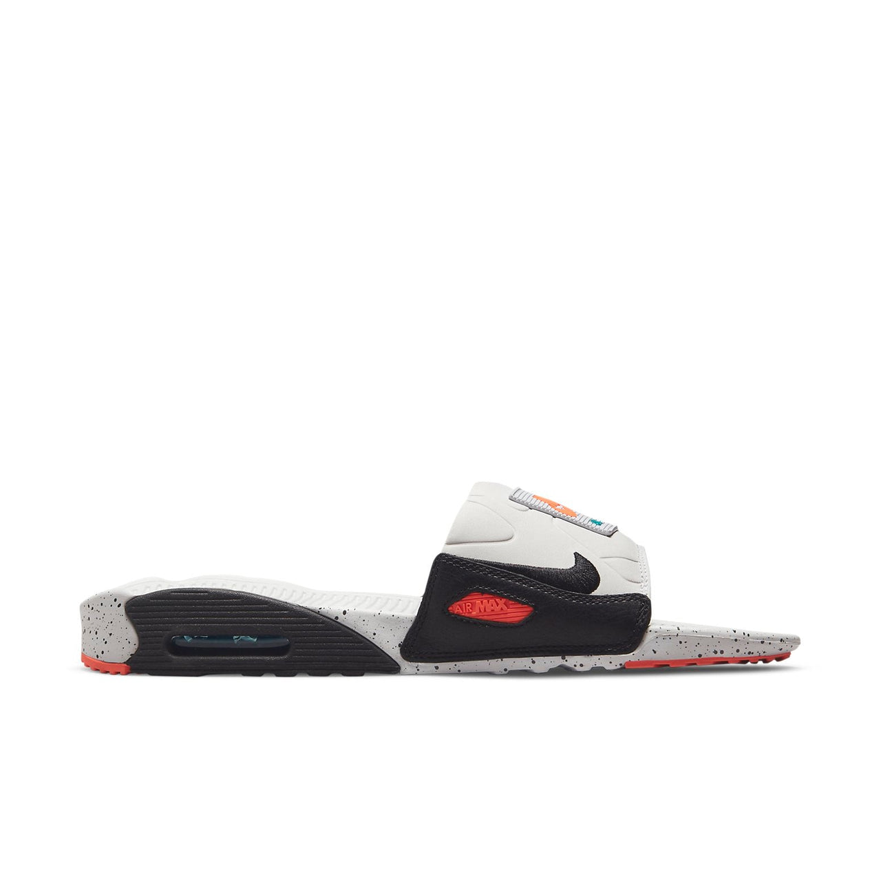 Nike Air Max 90 Slide 'White Turf Orange Speckled' BQ4635-102