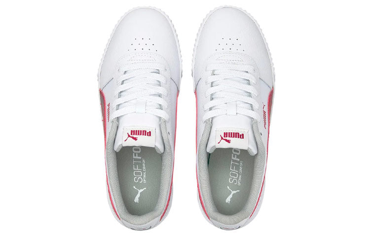 (WMNS) PUMA Carina Leather FS 'Snakeskin - Persian Red' 382384-01
