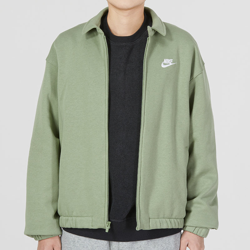 Nike Club Fleece Harrington Jacket 'Green' DX0540-386