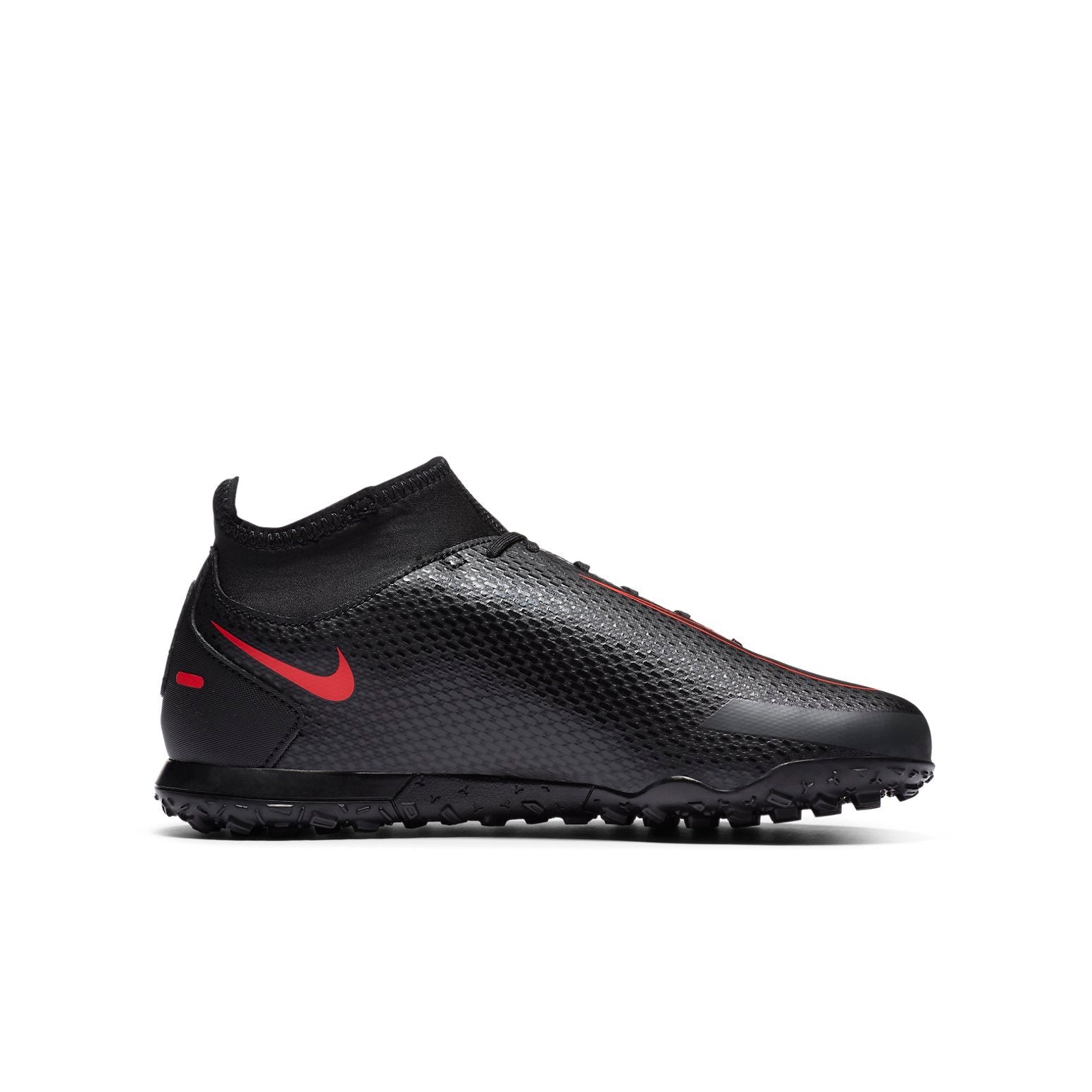 (GS) Nike Phantom GT Club DF TF 'Black Red' CW6729-060