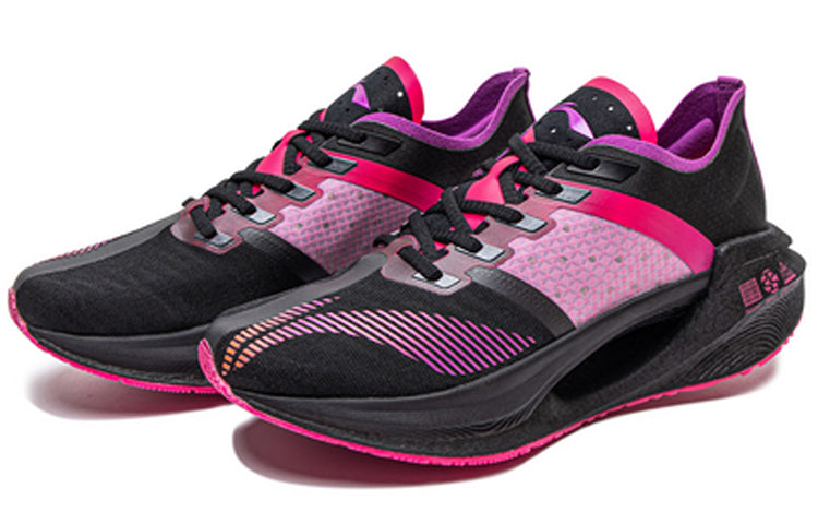 (WMNS) Li-Ning Essential 'Black Purple' ARHQ258-2