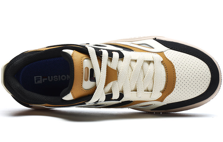 FILA FUSION ATV Skate Shoes 'White Brown Black' T12M312304FAA